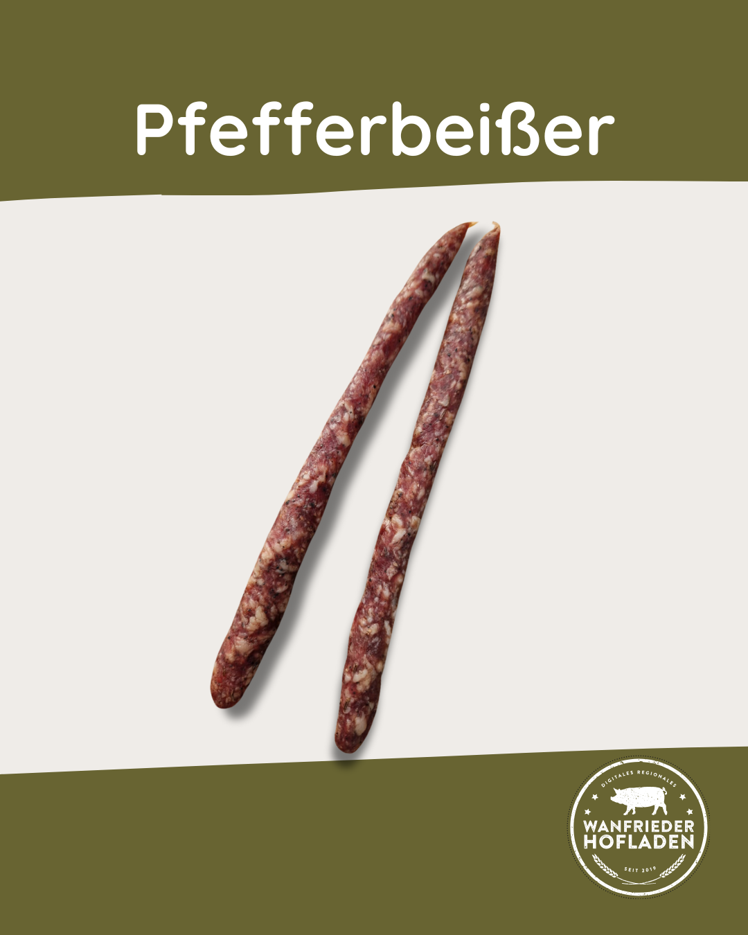 Pfefferbeißer vom Weideschwein